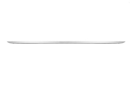 Chrome bar above the number OmsaLine (stainless steel) for MG ZS 2017- - Reelken Auto