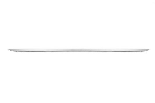 Chrome bar above the number OmsaLine (stainless steel) for MG ZS 2017- - Reelken Auto
