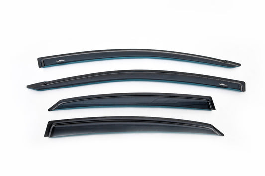 Window Deflectors (4 pcs, HIC) for Hyundai Accent 2017-2023 - image 2