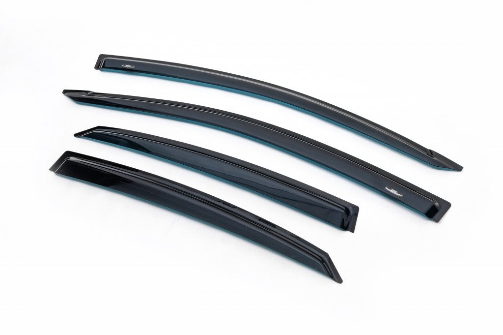 Window Deflectors (4 pcs, HIC) for Hyundai Accent 2017-2023 - image 1