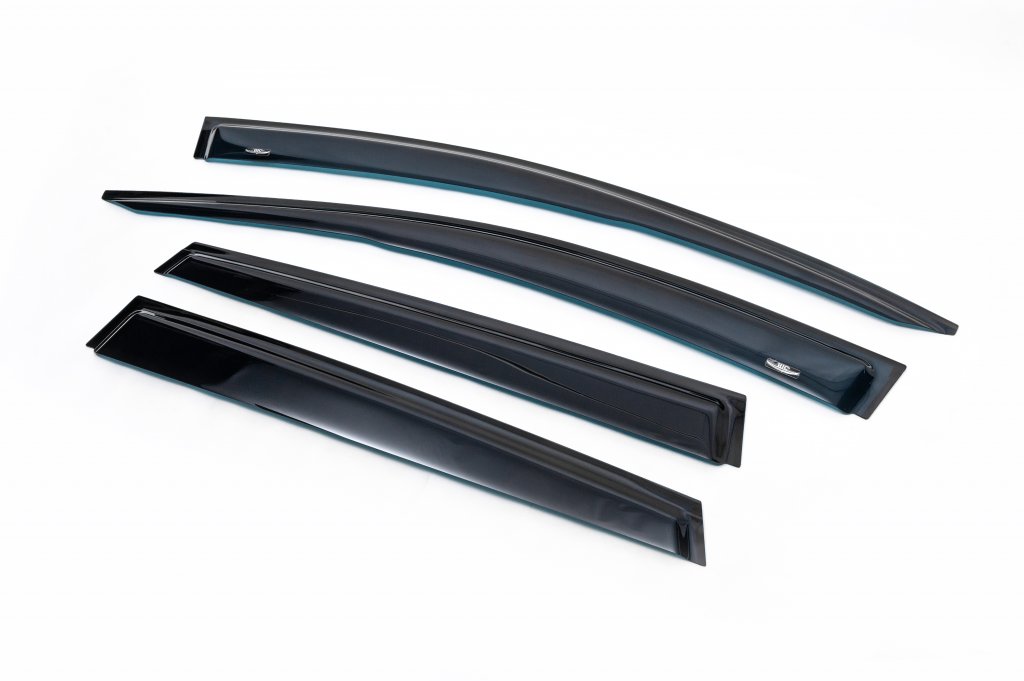 Window Deflectors (4 pcs, HIC) for Honda CRV 2017-2022 - image 1
