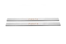 Carmos Stainless Steel Door Sill Covers 2-Door for Ford Fiesta 2008-2017 - image 1