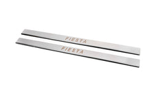 Carmos Stainless Steel Door Sill Covers 2-Door for Ford Fiesta 2008-2017 - image 2