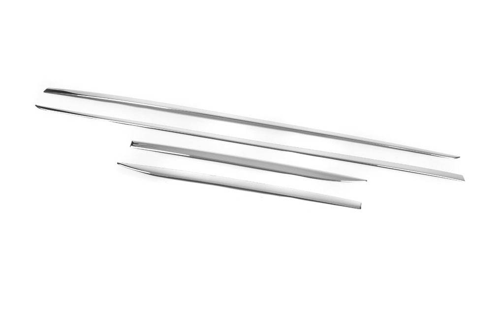 Door molding OmsaLine (4 pcs., stainless steel) for Ford B-Max 2012-2017 - Reelken Auto