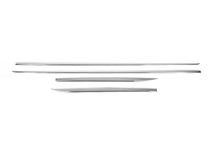 Stainless Steel Door Moldings (4 pcs) for Skoda Fabia 2014-2021 - image 3