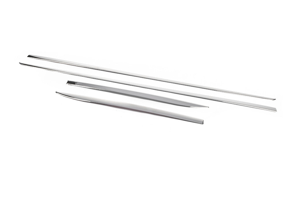 Stainless Steel Door Moldings (4 pcs) for Skoda Fabia 2014-2021 - image 2