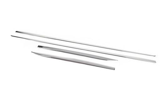 Stainless Steel Door Moldings (4 pcs) for Skoda Fabia 2014-2021 - image 2