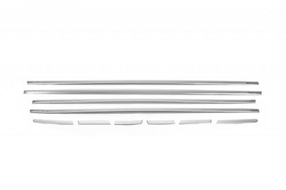 The lower edging of OmsaLine glasses (10 pcs., stainless steel) for Honda eNP1 - Reelken Auto