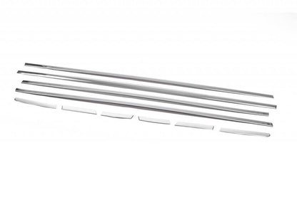 The lower edging of OmsaLine glasses (10 pcs., stainless steel) for Honda eNP1 - Reelken Auto
