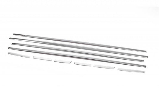 The lower edging of OmsaLine glasses (10 pcs., stainless steel) for Honda eNS1 - Reelken Auto