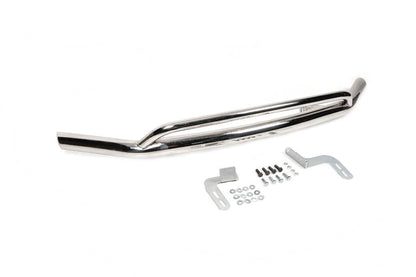 Vegas double front lip (stainless steel, 76mm) for Mercedes X class - Reelken Auto