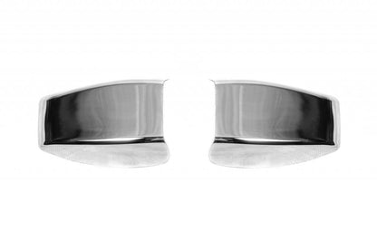 Rear door hinge covers (2 pcs, stainless steel) for Toyota Proace City 2016- - image 2