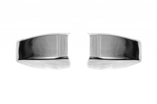 Rear door hinge covers (2 pcs, stainless steel) for Peugeot Partner/Rifter 2019- - image 2