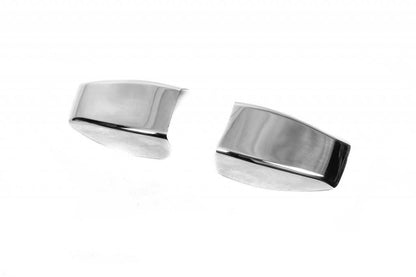 Rear door hinge covers (2 pcs., stainless steel) for Toyota Proace City - Reelken Auto