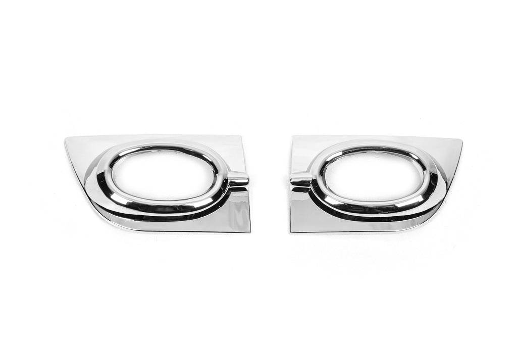 Covers for fog lights, 2009-2012 (2 pcs, layer) for Honda Civic Sedan VIII 2006-2011 - Reelken Auto