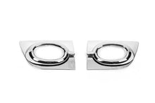 Covers for fog lights, 2009-2012 (2 pcs, layer) for Honda Civic Sedan VIII 2006-2011 - Reelken Auto