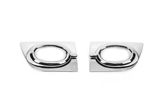Covers for fog lights, 2009-2012 (2 pcs, layer) for Honda Civic Sedan VIII 2006-2011 - Reelken Auto