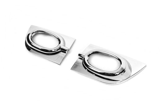 Covers for fog lights, 2009-2012 (2 pcs, layer) for Honda Civic Sedan VIII 2006-2011 - Reelken Auto