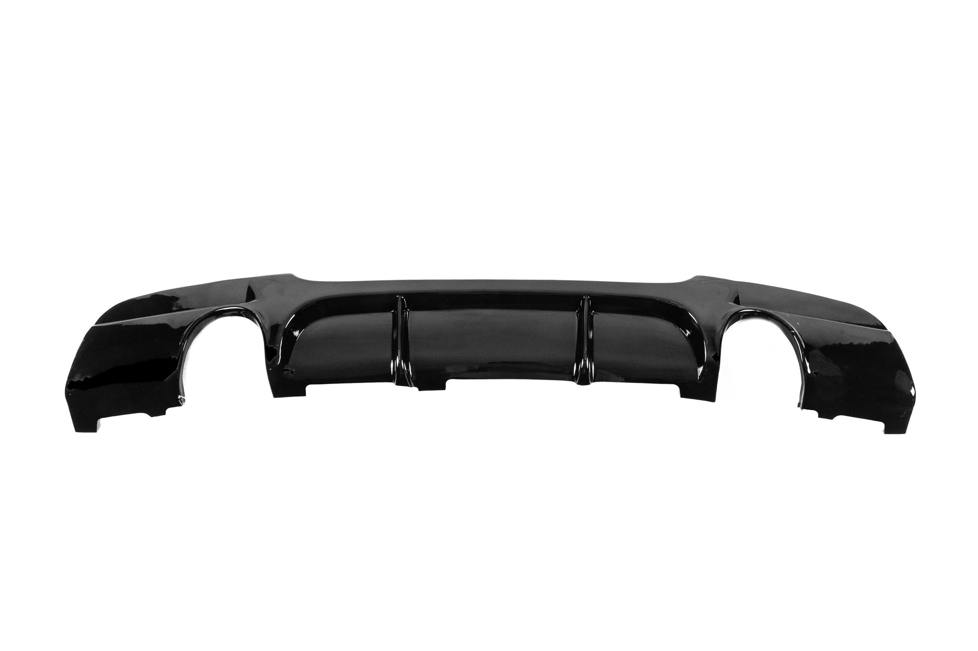 Rear diffuser DPT V-4 (for M-Performance, gloss black) for BMW 3 series E-90/91/92/93 2005-2011 - image 5