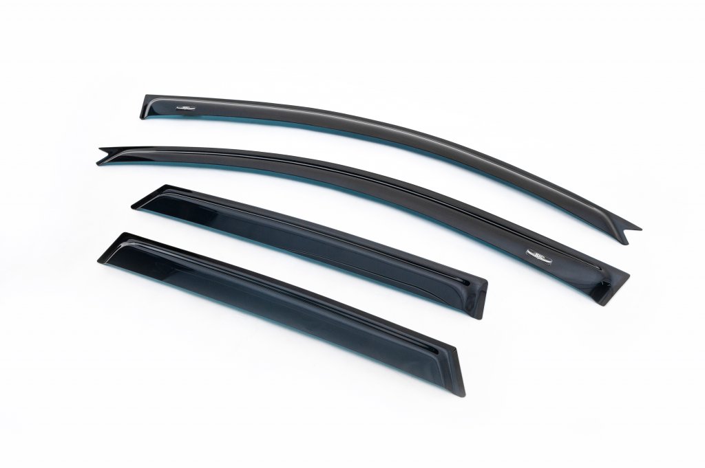 Window Deflectors HB (4 pcs, HIC) for Mazda 3 2003-2009 - image 1
