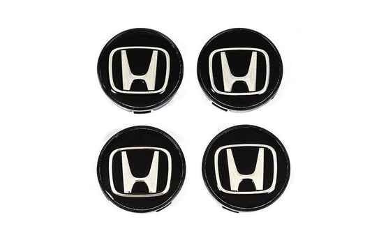 Wheel caps 58.5/56 mm V5 (4 pcs.) for Honda - Reelken Auto