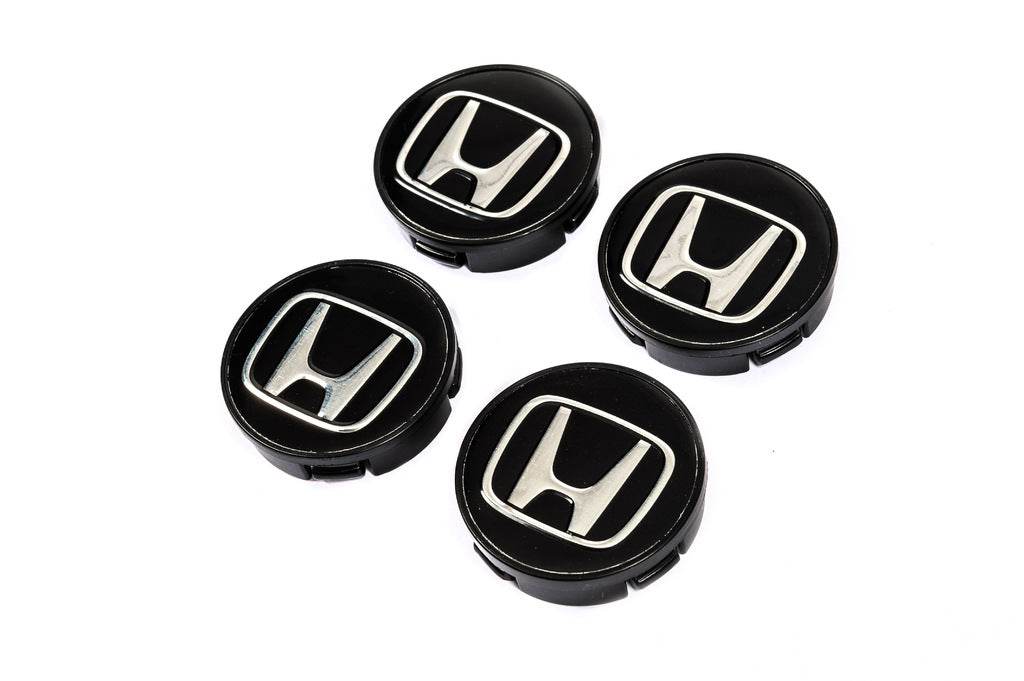 Wheel caps 58.5/56 mm V5 (4 pcs.) for Honda - Reelken Auto