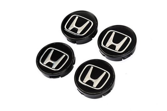 Wheel caps 58.5/56 mm V5 (4 pcs.) for Honda - Reelken Auto