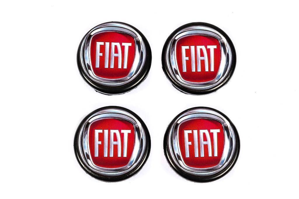 Wheel caps 59/54 mm (4 pcs.) for Fiat - Reelken Auto