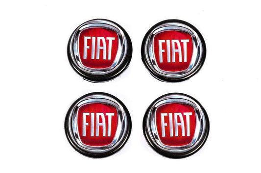 Wheel caps 59/54 mm (4 pcs.) for Fiat - Reelken Auto