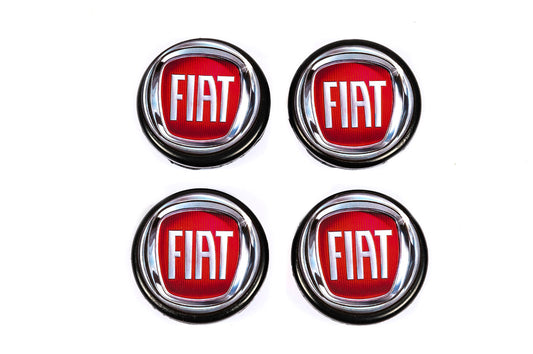 Wheel center caps 59/54 mm (set of 4) for Fiat - image 2