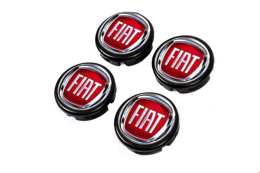 Wheel caps 59/54 mm (4 pcs.) for Fiat - Reelken Auto