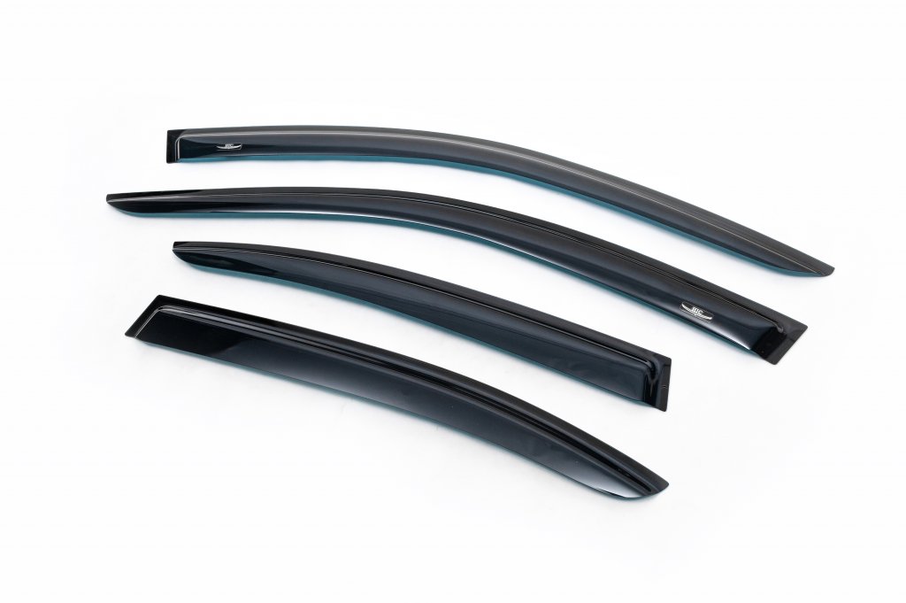 HIC Window Deflectors (SD, 4 pcs) for Skoda Octavia I Tour A4 1996-2010 - image 1