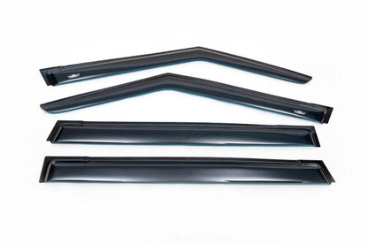 Deflectors (4-piece, HIC) for Skoda Yeti 2009-2017 - Reelken Auto