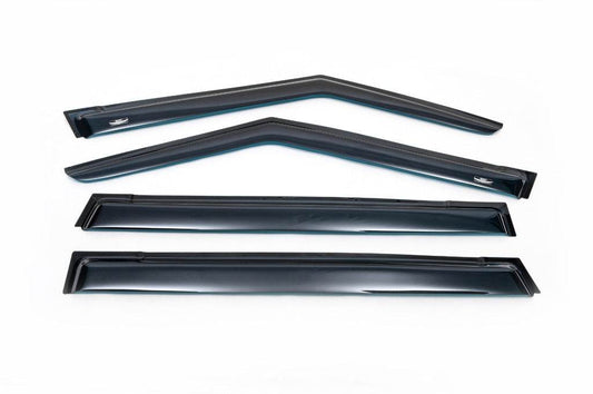 Deflectors (4-piece, HIC) for Skoda Yeti 2009-2017 - Reelken Auto