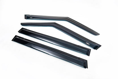 Deflectors (4-piece, HIC) for Skoda Yeti 2009-2017 - Reelken Auto