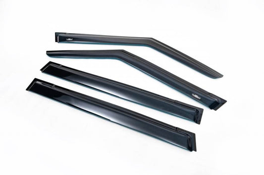 Deflectors (4-piece, HIC) for Skoda Yeti 2009-2017 - Reelken Auto