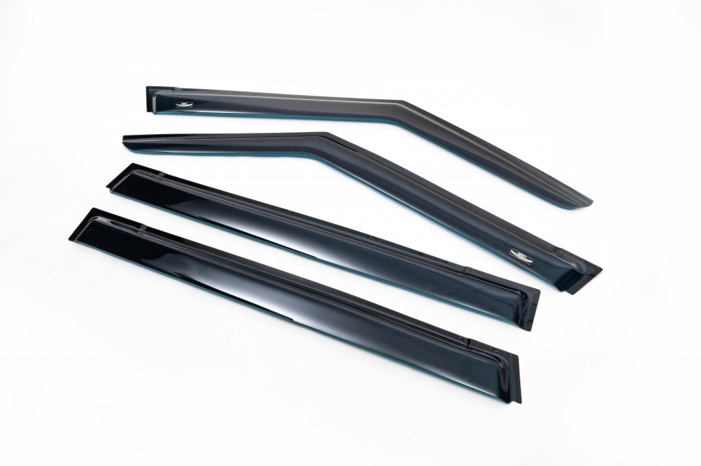 Window Deflectors (4 pcs, HIC) for Skoda Yeti 2009-2017 - image 1