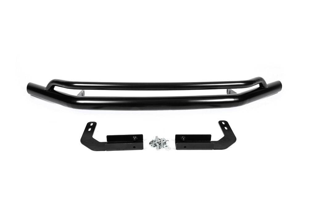 Front mustache double Vegas 76/42 2010-2016 (black) for Volkswagen Amarok 2010-2022 - Reelken Auto