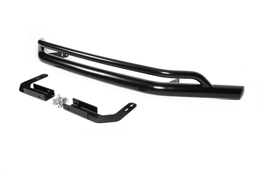 Front mustache double Vegas 76/42 2010-2016 (black) for Volkswagen Amarok 2010-2022 - Reelken Auto