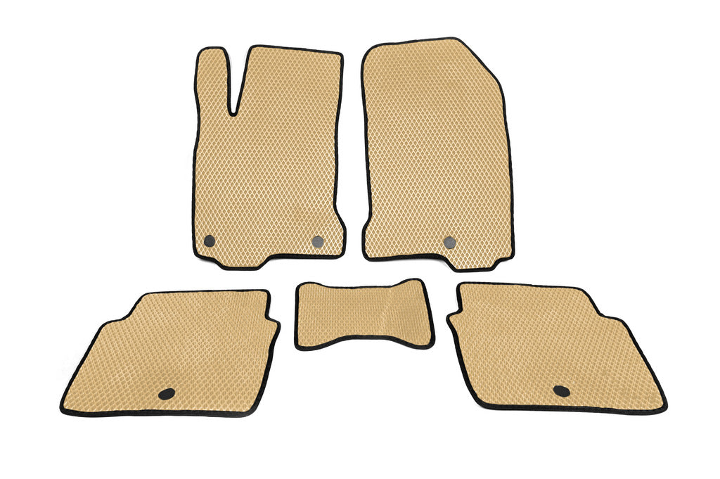 EVA Floor Mats (Beige) for Renault Latitude 2010-2015 - image 1