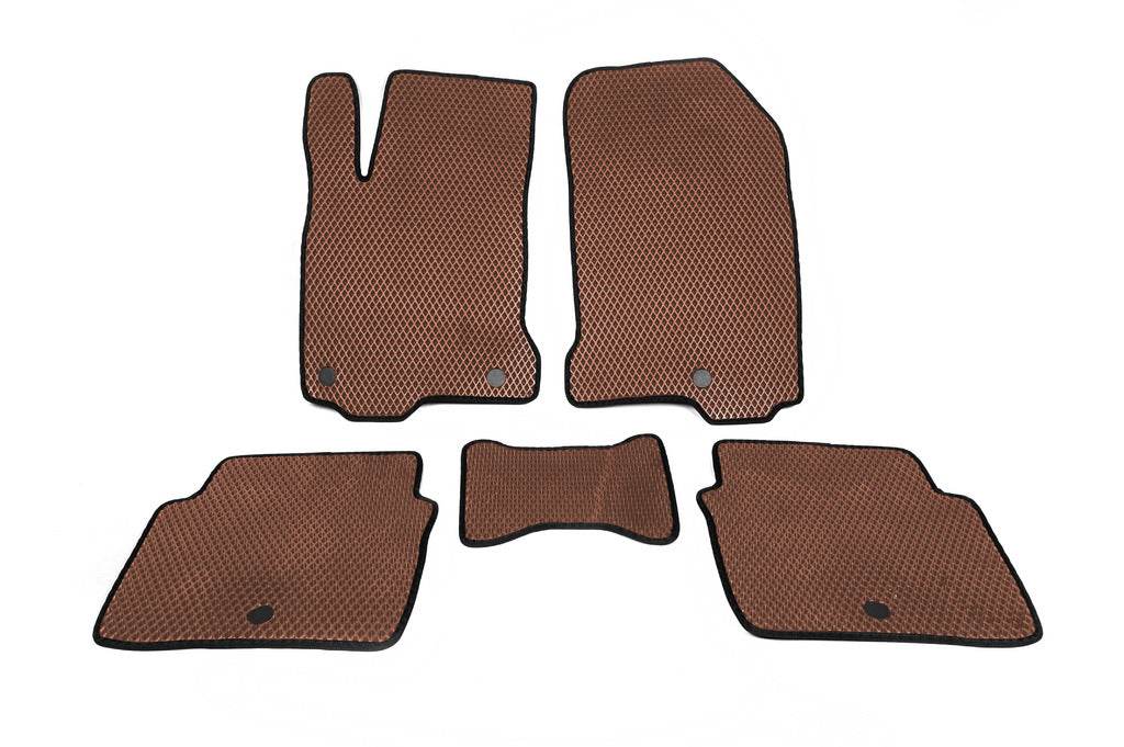 EVA mats (Brown) for Renault Latitude 2010-2015 - Reelken Auto