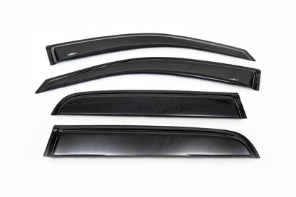 Deflectors (4-piece, HIC) for Toyota Hilux 2006-2015 - Reelken Auto