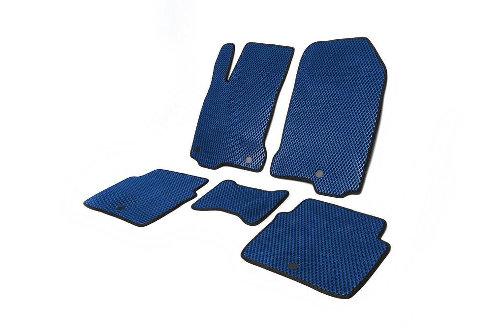 EVA mats (Blue) for Renault Latitude 2010-2015 - Reelken Auto