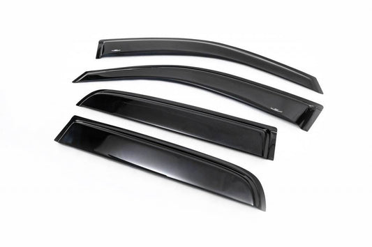 Deflectors (4-piece, HIC) for Toyota Hilux 2006-2015 - Reelken Auto