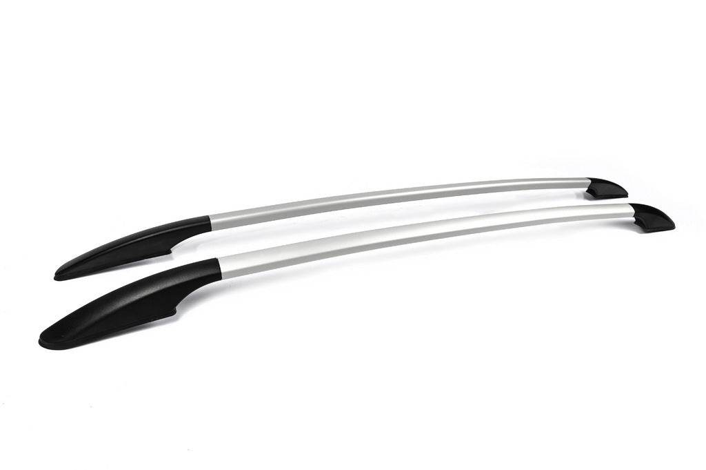 Railings for HB OmsaLine Solid (2 pcs., gray) for Fiat Tipo 2016↗ year - Reelken Auto
