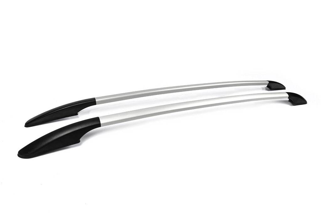 Railings for SW OmsaLine Solid (2 pcs., gray) for Renault Clio IV 2012-2019 - Reelken Auto