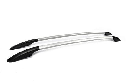 Railings for SW OmsaLine Solid (2 pcs., gray) for Renault Clio IV 2012-2019 - Reelken Auto
