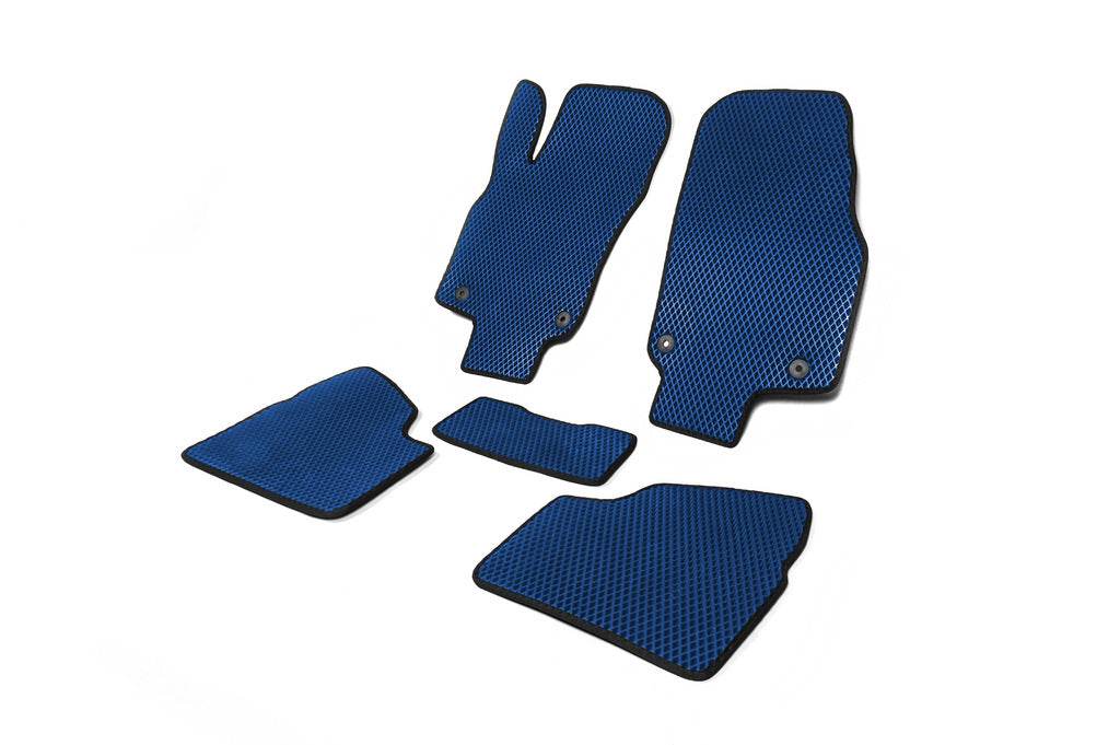 EVA mats (Blue) for Opel Astra H 2004-2013 - Reelken Auto