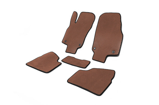 EVA Floor Mats (Brown) for Opel Astra H 2004-2013 - image 2