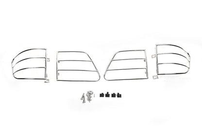 Tail light guards (stainless steel) for Toyota Fortuner 2006-2015 - image 3